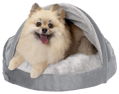 Furhaven Snuggery Burrow Dog Bed