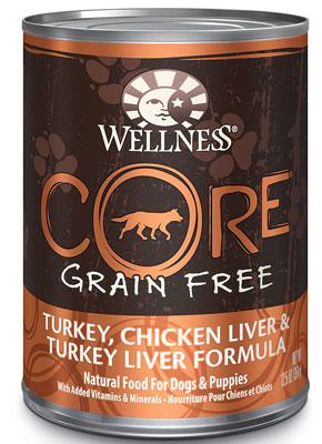 Wellness Core Grain Free Turkey and Chicken Formula Wet Food