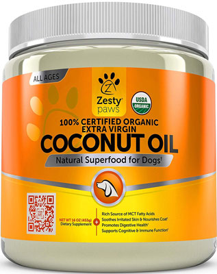 Zesty Coconut Oil for Dogs