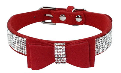 Bling Rhinestones Dog Collar