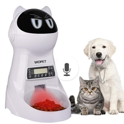 WOPET F03 - Pet Food Dispenser Feeder